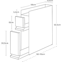 Avis YAMAZAKI Étagère Tower - Blanc