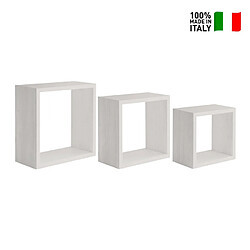 Avis Sanitec AHD Amazing Lot de 3 Étagères Cubes