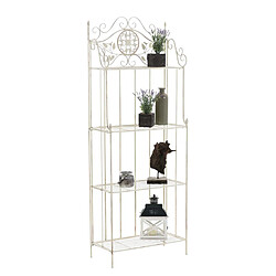 Decoshop26 Étagère métal 4 niveaux ETA10095