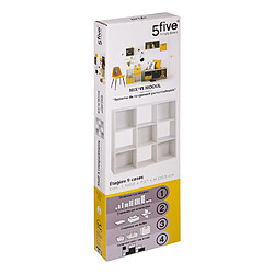 Avis Five Simply Smart five_simply_smart Etagère cube Mix'n modul - Blanc