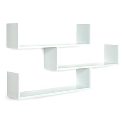 Idmarket Market Étagère Murale LOU Blanche