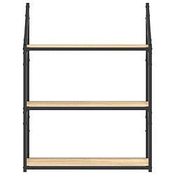 Acheter vidaXL Étagère murale - Chêne sonoma