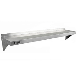 Monstershop Étagère murale inox - Argent