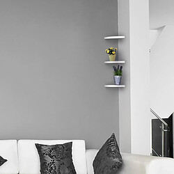 Sanitec AHD Étagère d'angle design moderne