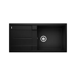 Evier à encastrer 60cm silgranit - 525932 - Métra Xl 6s - BLANCO pas cher