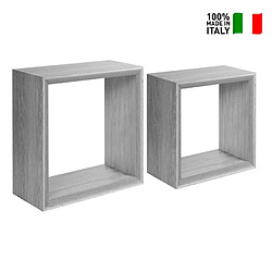 Avis Sanitec AHD Lot de 2 étagères cube Ginevra
