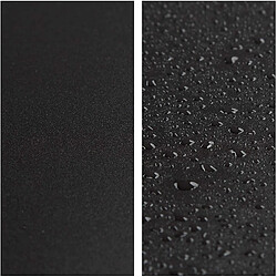 Helloshop26 Armoire étagère 6 portes - Noir