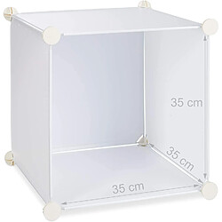 Helloshop26 Armoire plastique avec tringle - Noir