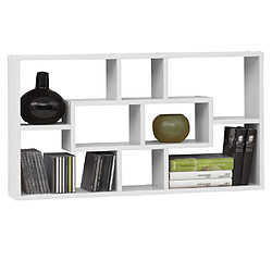 FMD Etagère murale rectangulaire - Blanc