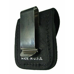 Zippo Briquet Pouch avec clip - Noir