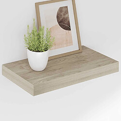 Acheter vidaXL Étagères murales flottantes 2 pcs - Chêne