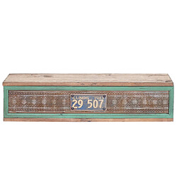 Mendler Étagère murale en bois - Multicolore