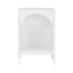 Étagère Helloshop26 autoportante en acier - Blanc