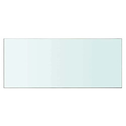 vidaXL Panneau Étagère Verre