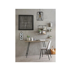 Atmosphera Lot de 4 Étagères murales Carrées