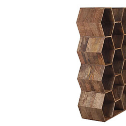 Bois & Chiffons Grande Étagère hexagonale pas cher