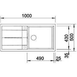 Blanco Métra XL 6S - Silgranit
