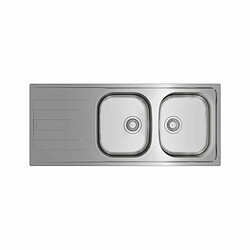 Teka Évier Double 80TXP - Acier
