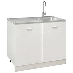 Acheter vidaXL Évier & Égouttoir Inox
