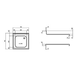 Combisteel Plonge Évier Inox