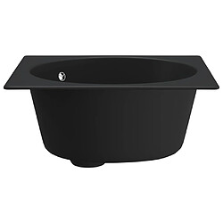 Acheter Evier Granit VidaXL - Noir