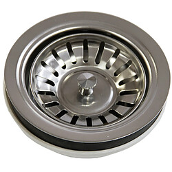 Monstershop Évier 1 cuve et demie Inox