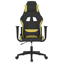 Avis VidaXL Chaise de jeu de massage - Noir et vert clair