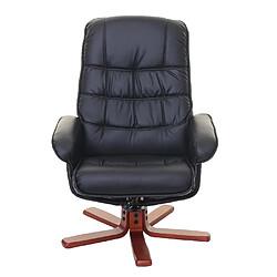 Acheter Mendler Fauteuil relax pivotant - Noir