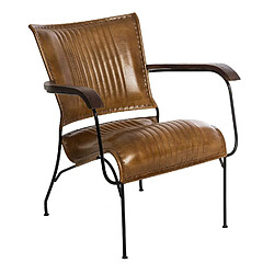 Atmosphera, Createur D'Interieur Atmosphera Fauteuil Vintage - Marron