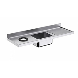 Distform Plonge Inox - 1800 x 700