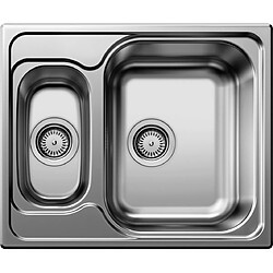 Evier à encastrer 86cm inox - 520141 - Tipo 45 S - BLANCO pas cher
