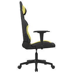 Acheter VidaXL Chaise de jeu de massage - Noir et vert clair
