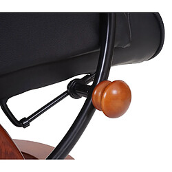 Acheter Mendler Fauteuil relax Montreal - Noir