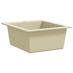 Acheter Vidaxl Évier de Cuisine en Granit - Beige
