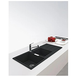 Franke Évier Encastré 80 cm Carbone
