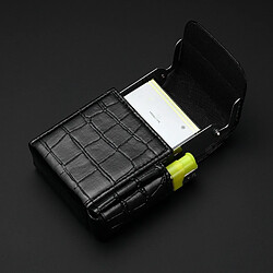 Avis Wewoo Étui à Cigarettes PU - Noir