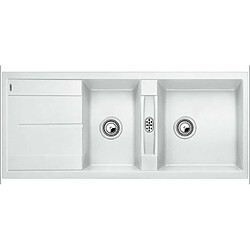 Blanco Evier à encastrer 80cm manuel Blanc