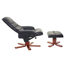 Avis Mendler Fauteuil relax pivotant - Noir