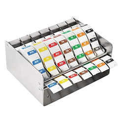 Acheter DistriButeur étiquettes inox Vogue