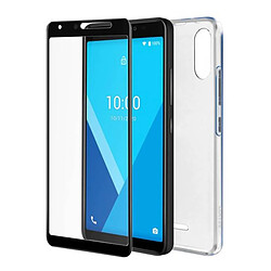 Avis Wiko Pack Protection 2-en-1 Coque Souple pour Wiko Y51 et Protège-Écran Noir transparent