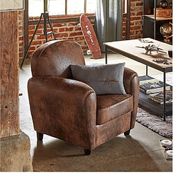 Pegane Fauteuil vintage - Marron