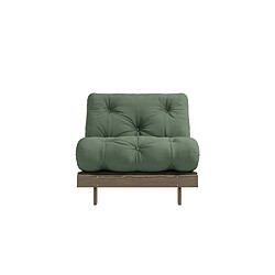 Acheter Inside 75 Fauteuil convertible futon - Vert olive