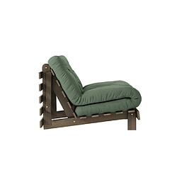 Inside 75 Fauteuil convertible futon - Vert olive pas cher