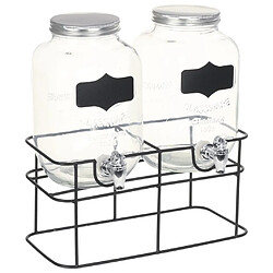 Distributeurs de boissons vidaXL - Lot de 2 - 4L