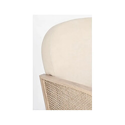 Bizzotto Fauteuil Dalida - Naturel pas cher