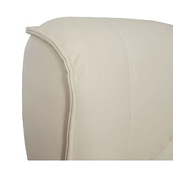 Avis Mendler Fauteuil relax cuir pivotant - Marron