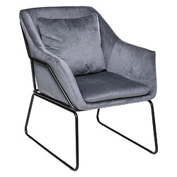 Atmosphera Fauteuil Gris galet