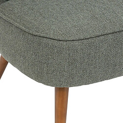 Pegane Fauteuil Vert Kaki PU