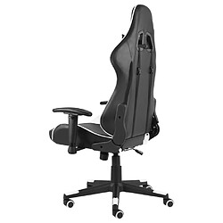 Avis vidaXL Chaise de Jeu - Blanc