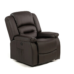 Eco-De Eco De Fauteuil de massage Chamonix - Marron